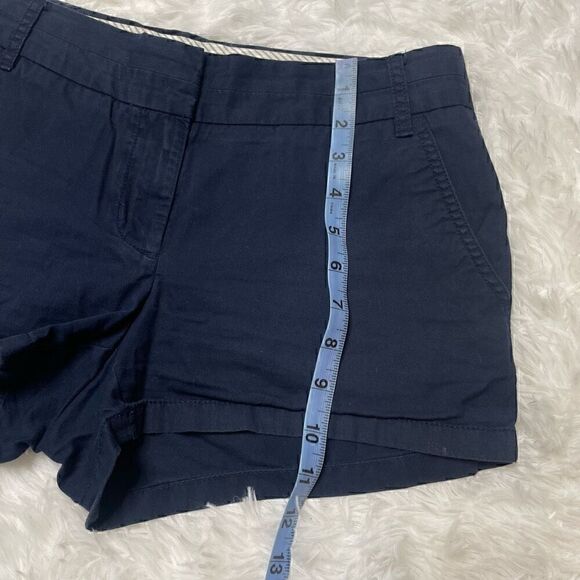 J Crew Shorts Broken-In Chino Set of 2 Black Navy Blue Womens Size 2 Cotton - Picture 8 of 15